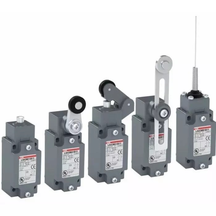 ABB Roller Lever Limit Switch, 1NO/1NC, IP66, Zinc Alloy Housing, 400 V AC ac Max, ABB1SBV011600R1211