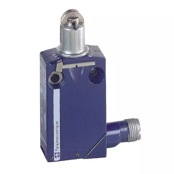 Telemecanique Limit Switch Non-Illuminated Connector Termination 3 Amp Roller Plunger Actuator 250 V DC, XCMD2102M12