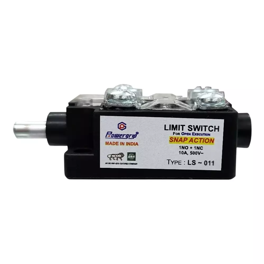 PowerGrip Open Execution Limit Switch Snap (1NO + 1NC) LS-011 Type 10 A Current
