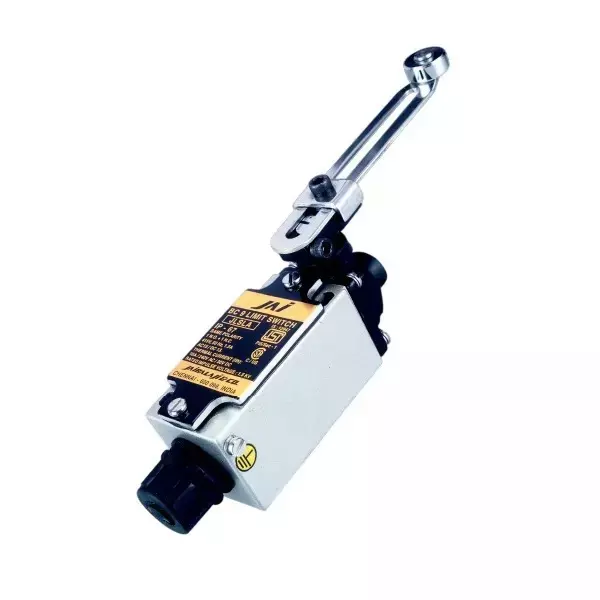 Jai Balaji BC9 Series Oil Tight Limit Switch With Adjustable Roller 32 To 82.5 mm 1 NO + 1 NC Contact, JLSLA(M) (Pack of 10)