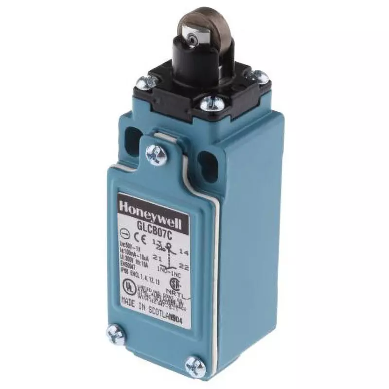 Honeywell Limit Switch (AC)50, (DC)50 V Maximum Voltage 100 mA Maximum Current Roller plunger Actuator Type, GLCB07C