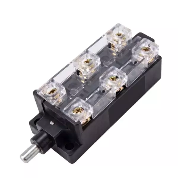 Kaycee Normal Action Limit Switch 1NO+2NC Contact With Push Rod & Plastic Protective Cover, NKLS123X-OA