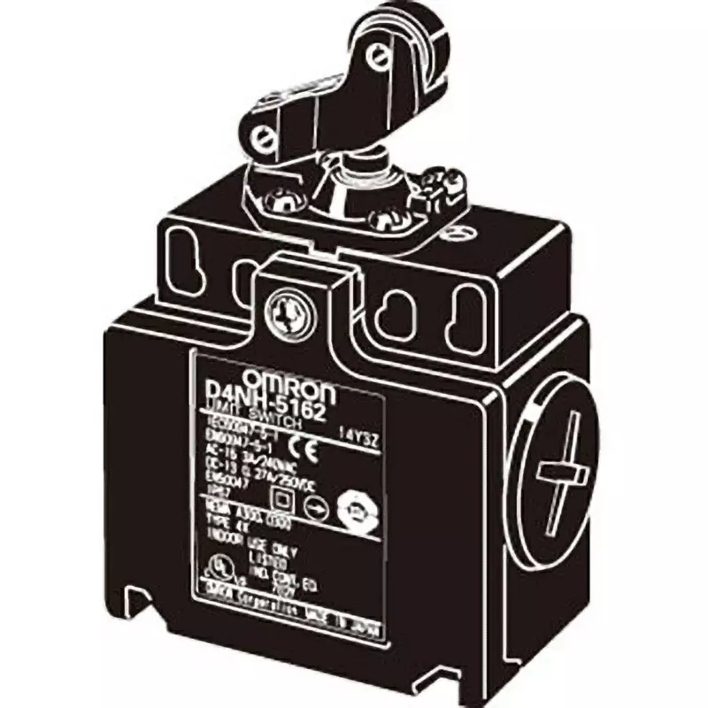 Omron Safety Limit Switch Compact Type 2-Contact Series With Direct Opening Operation, D4N-6A62