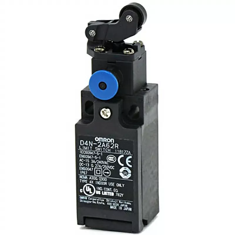 Omron Compact Pull Reset Safety Limit Switch 1NC/1NO, D4N-2A62R