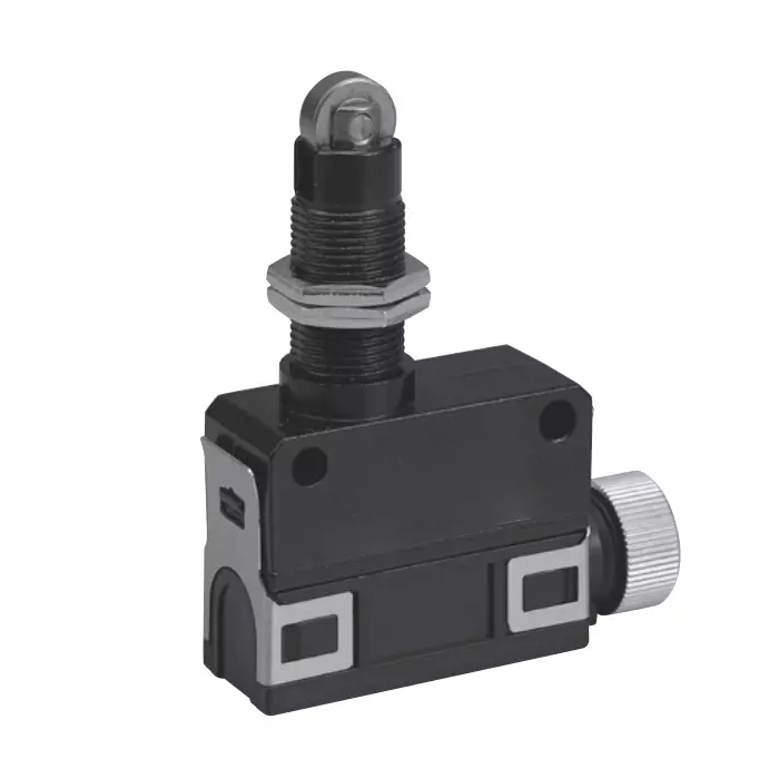 Azbil Compact Horizonal Limit Switch 11.8 N Long Roller Plunger-Without cable, SL1-E