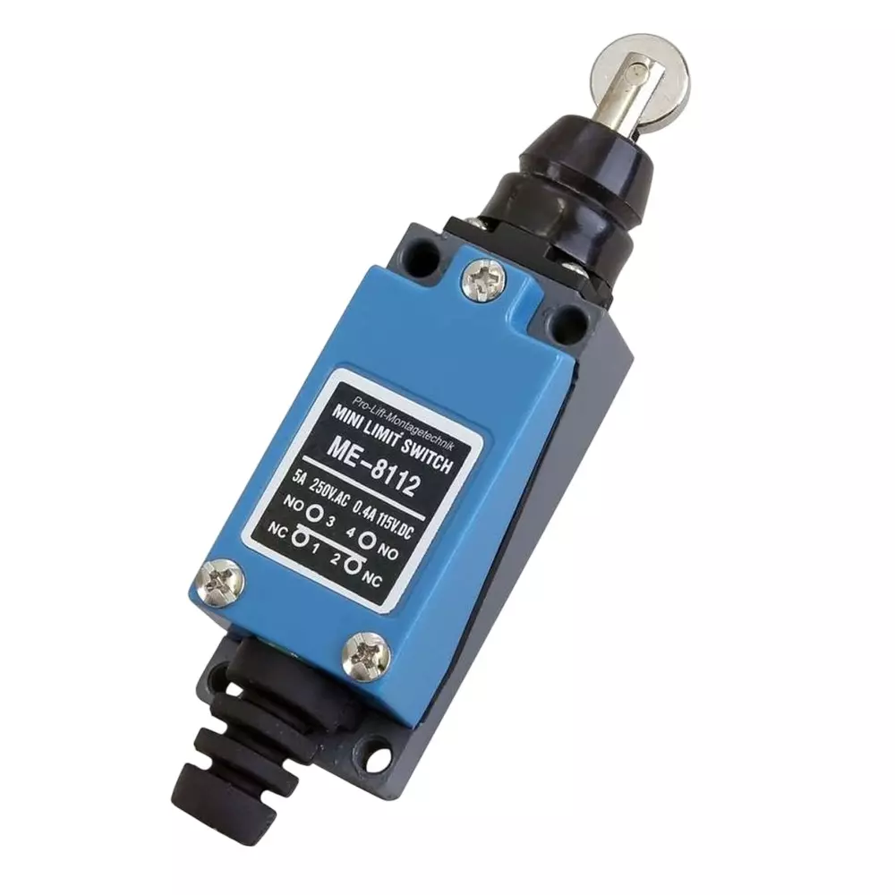 Sibass Electric SE-ME-B Type Limit Switch Plastic Body Push Roller Top and CE Mark, SE-8112 (Pack of 100)