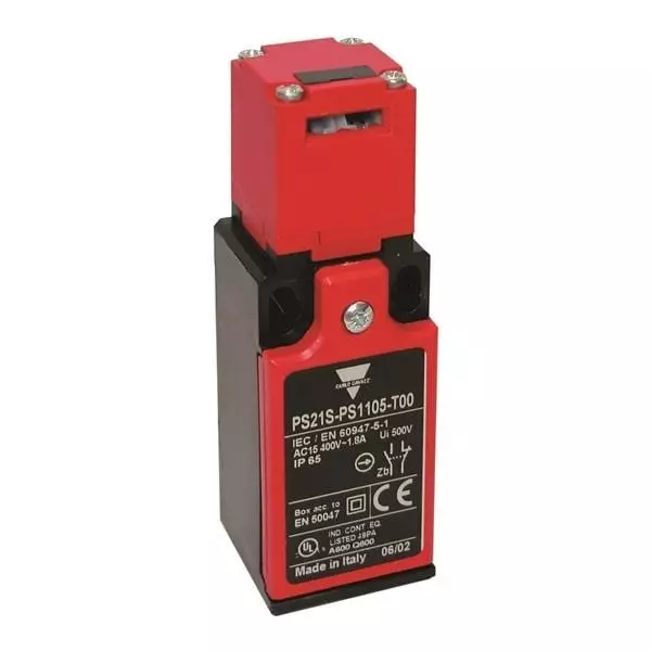 Carlo Gavazzi Limit Switch 10 Amp 1 NO + 1 NC, PS21S-AT1105-T00