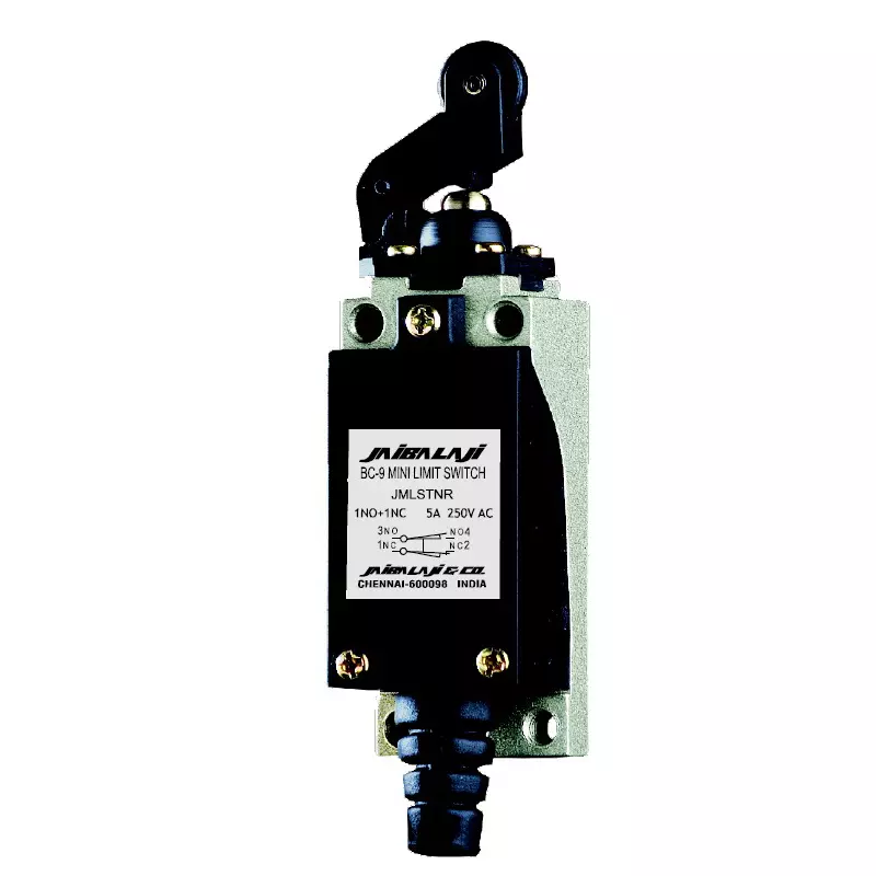 Jai Balaji BC-9 Mini Limit Switch 5 Amp 1 NO + 1 NC Contact, JMLSTNR