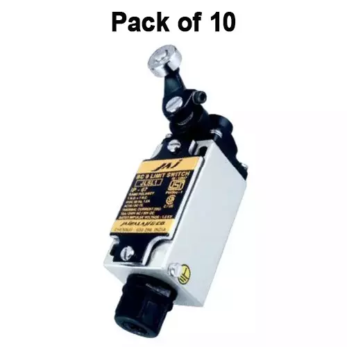 jai-balaji-bc9-series-oil-tight-limit-switch-with-roller-lever-38-mm-length-2-no-2-nc-contact-jlsl-1m-pack-of-10