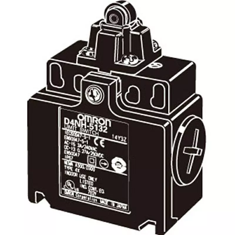 Omron Safety Limit Switch Compact Type 2-Contact Series With Direct Opening Operation, D4N-6232