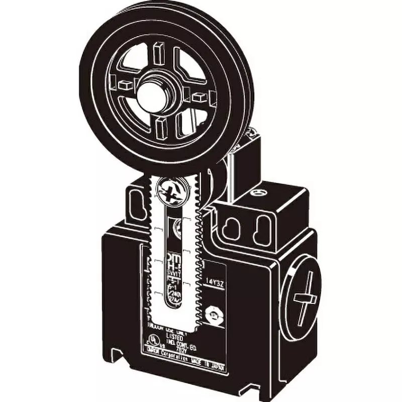 Omron Safety Limit Switch Compact Type 2-Contact Series With Direct Opening Operation, D4N-8B2H