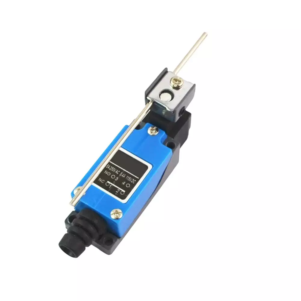 Sibass Electric SE-ME-B Type Limit Switch Plastic Body Cat Whisker Steel Roller and CE Mark, SE-8107 (Pack of 100)