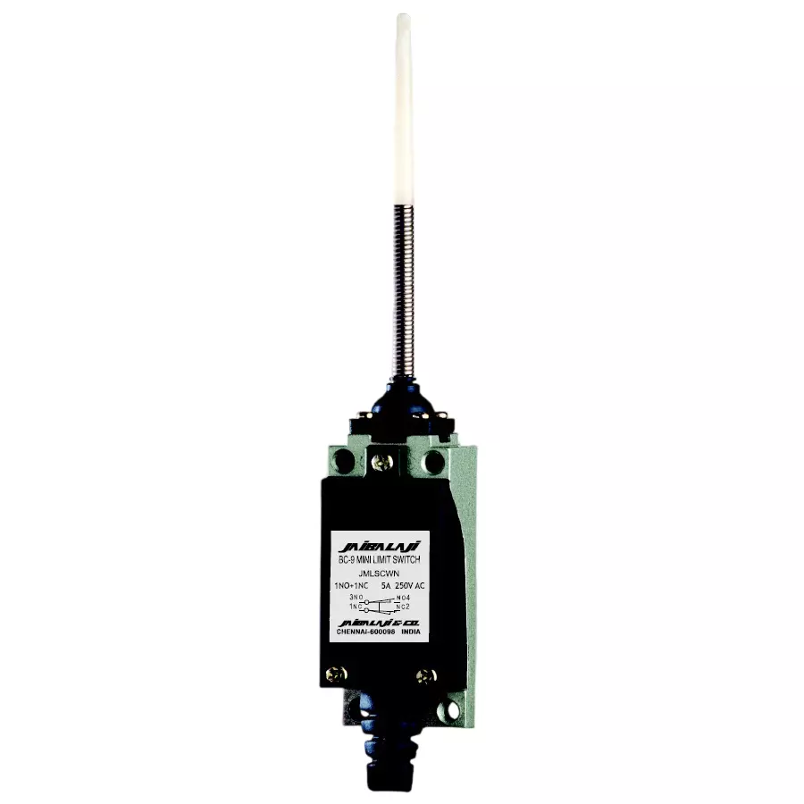 Jai Balaji BC-9 Mini Limit Switch 5 Amp 1 NO + 1 NC Contact, JMLSCWN