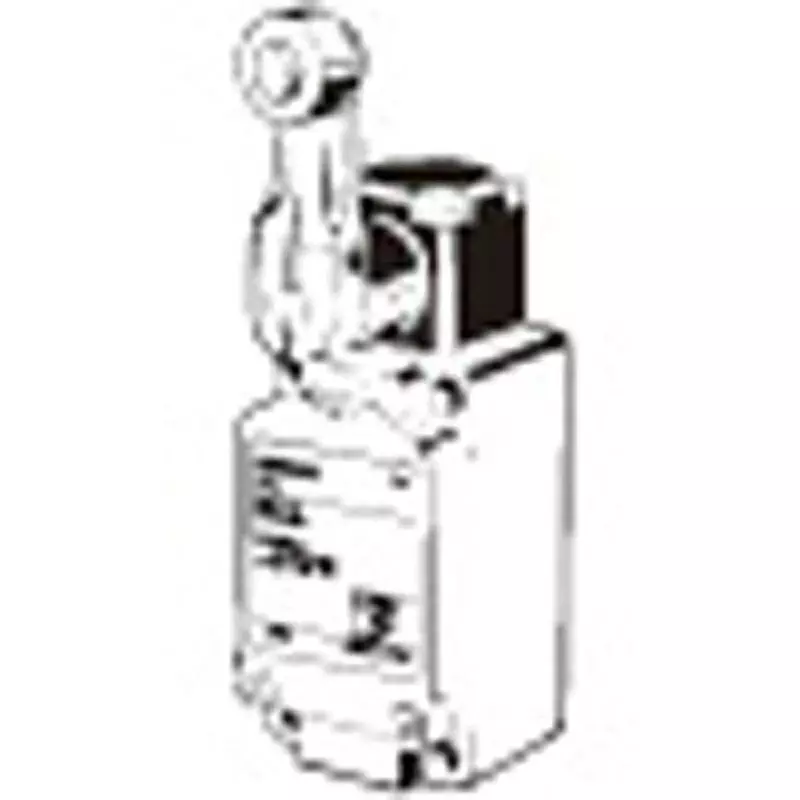 Omron 2-Circuit Limit Switch Wl-N/WLG Roller Lever Type, WLCA2-27TH-N