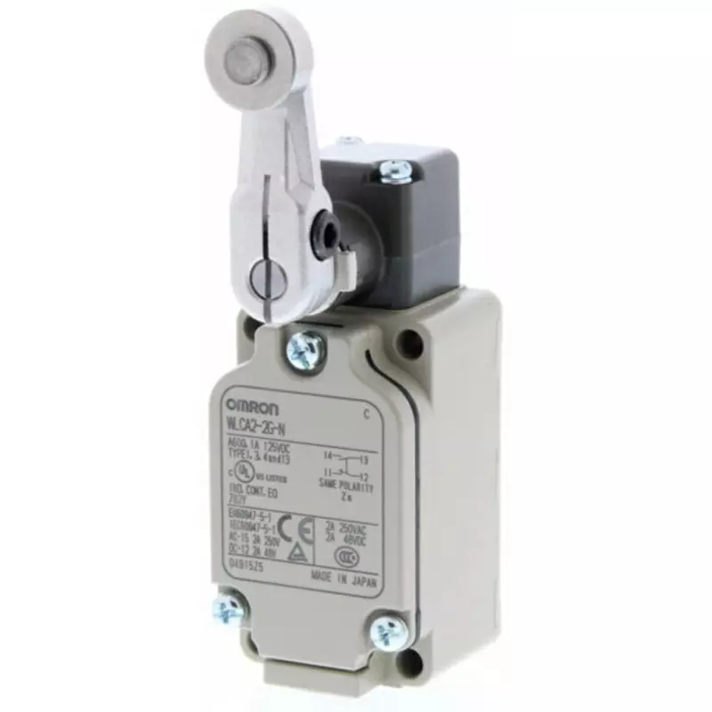 Omron 2-Circuit Limit Switches WL-N / WLG General Type (Standard Type) 50/60, WLCA12-2NG1LD-N