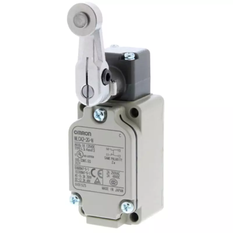 Omron General Limit WL-N Switch (Standard Type) 50/60 Hz, WLCA2-2G-N