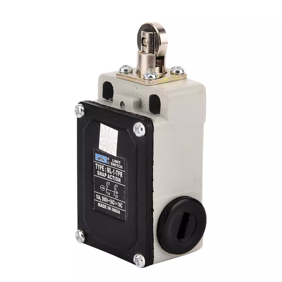 Avon Limit Switch with Top Push Roller Snap Action 1 NO + 1 NC, ML-1 TPR