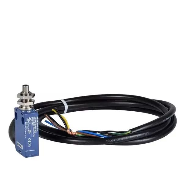 Telemecanique Limit Switch Non-Illuminated 6 Amp Plunger Actuator 250 V DC SPDT Cable Mount 240 V AC, XCMD21F0L1