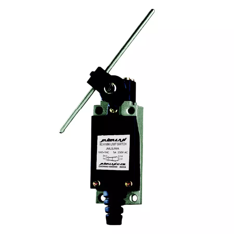 Jai Balaji BC-9 Mini Limit Switch 5 Amp 1 NO + 1 NC Contact, JMLSJWA