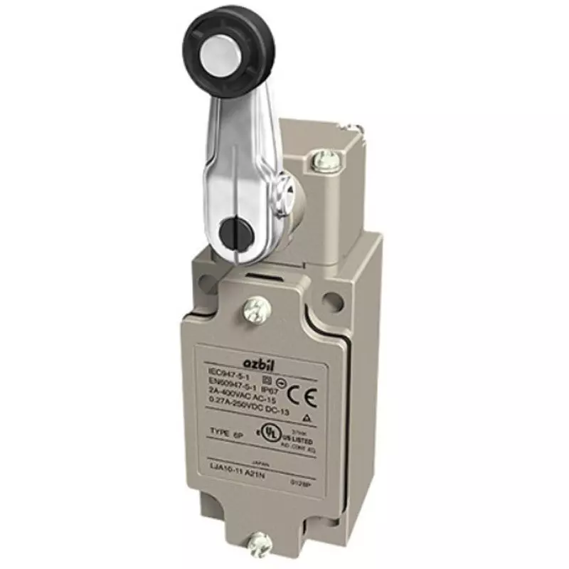 Azbil Limit Switch Non-Directional Operation Steel Wire Light 0.28 N Operating Force, LJA10-13A21N