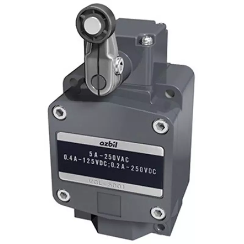 Azbil Limit Switch Non-Directional Spring Rod Type 1.4 N Operating Force, VCL-5101