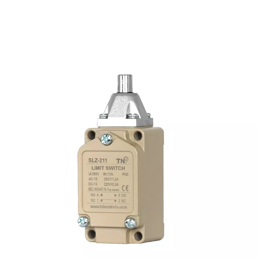 TNI Plug Column Limit Switch Heavy Duty Aluminum Die Cast Body and 2.72 Kg Operating Force, SLZ-211
