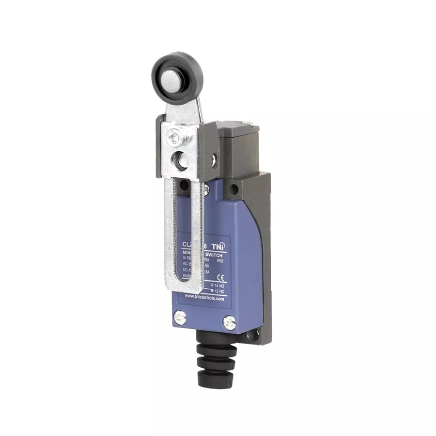 TNI Adjustable Roller Lever (Nylon Roller) Limit Switch Aluminium Base and High Grade ABS Cover and 750 g Operating Force, CLZ-8108