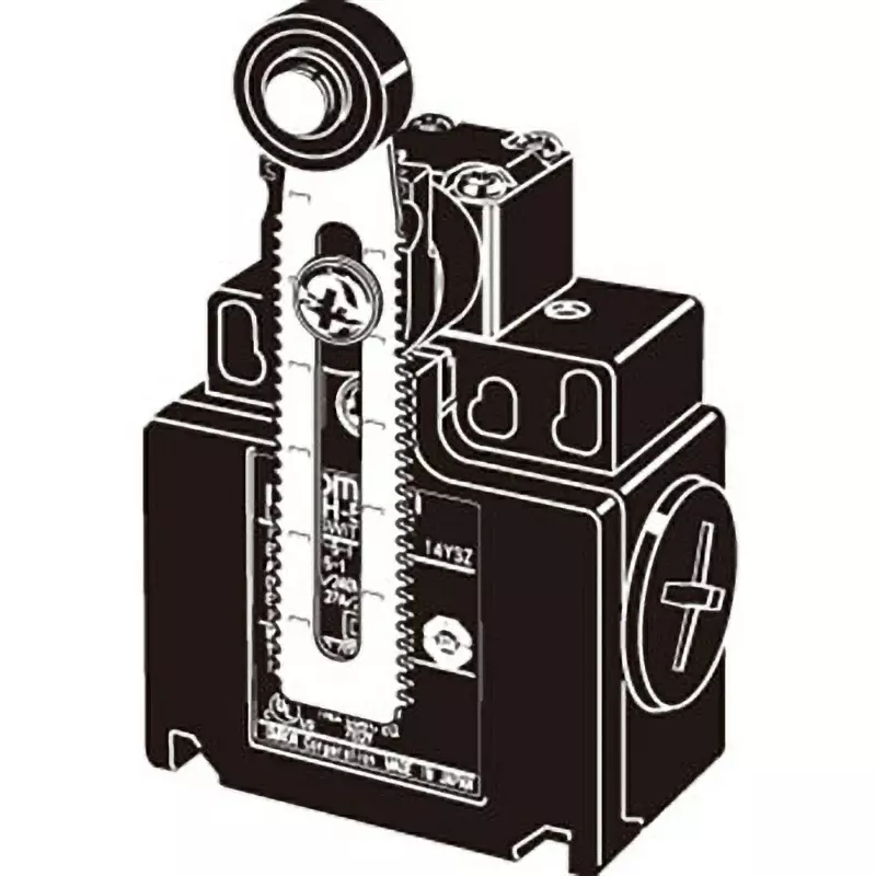 Omron Safety Limit Switch Compact Type 2-Contact Series With Direct Opening Operation, D4N-812G