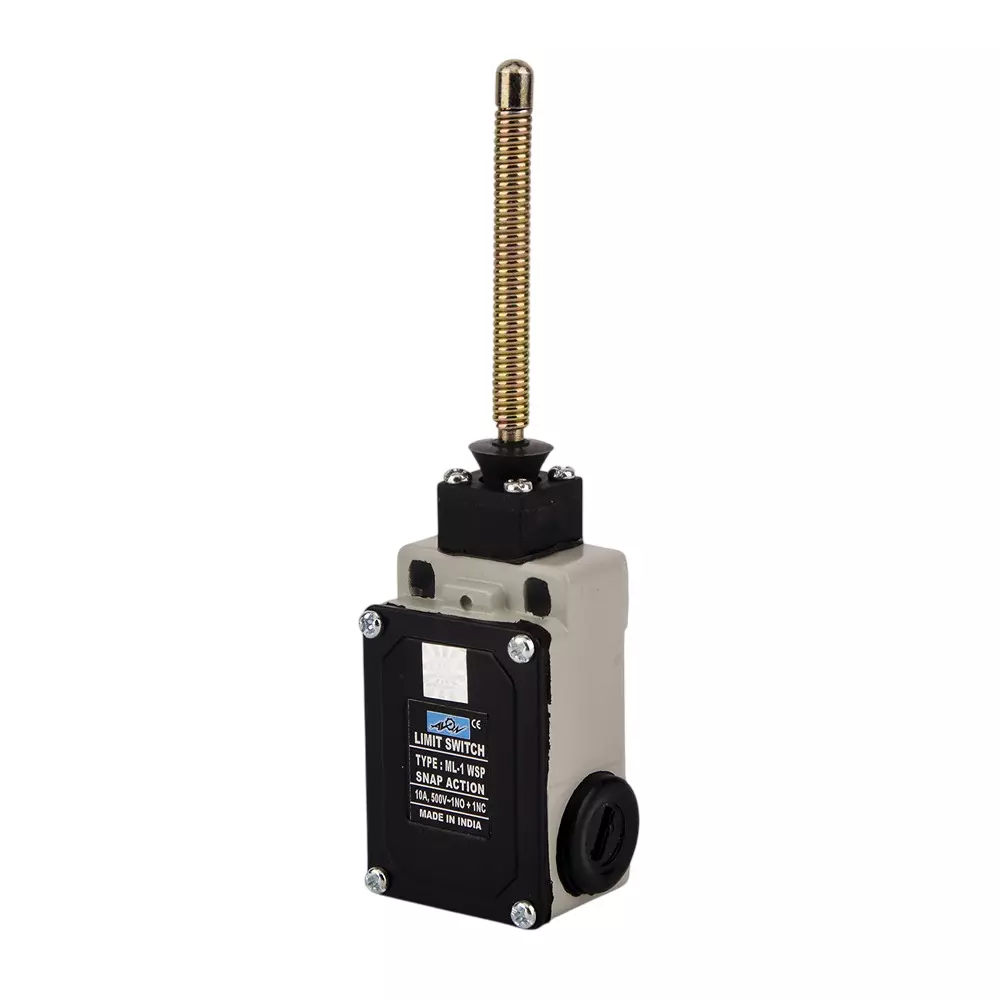 Avon Mini Limit Switch with Wobble Spring Action 1 NO + 1 NC, ML-0 WST/WSP/WCW