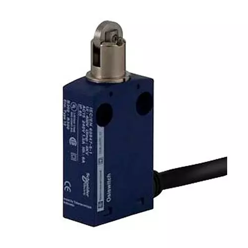 TELEMECANIQUE SENSORS Limit Sw, Spst-No/Nc, Plunger, 1.5A,240V, XCMN21F2L1