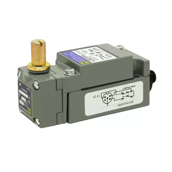 Telemecanique Limit Switch Non-Illuminated 10 Amp DPST, 9007AEQ2724