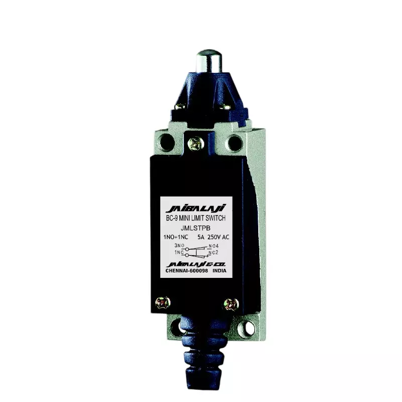 Jai Balaji BC-9 Mini Limit Switch 5 Amp 1 NO + 1 NC Contact, JMLSTPB