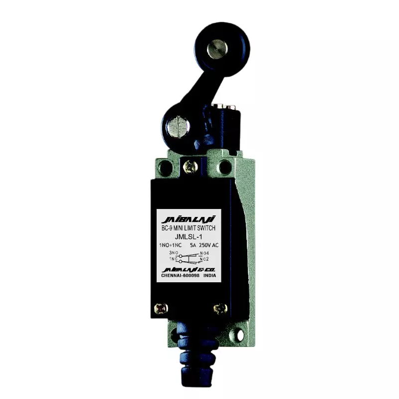Jai Balaji BC-9 Mini Limit Switch 5 Amp 1 NO + 1 NC Contact, JMLSL-1