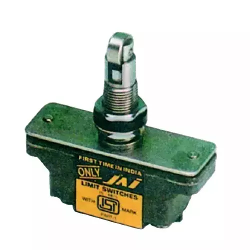 Jai Balaji Precision Limit Switch with Top Push Roller 1NO+1NC Contact 600 V AC Insulation Voltage 15 Amp Thermal Current, JO1TPRA (Pack of 10)