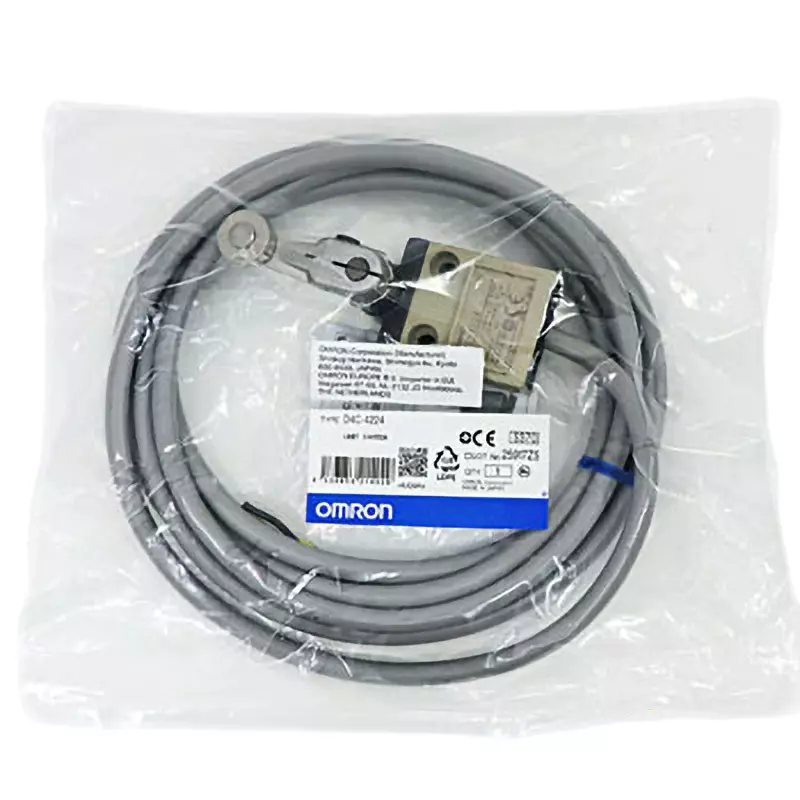 Omron Compact Limit Switch Roller Lever Type (High Sensitivity Type), D4C