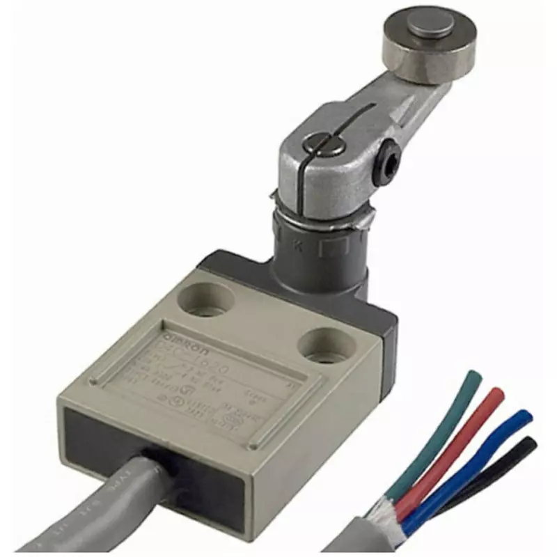 Omron Compact Limit Switch Roller Lever Type 1c Contact Configuration, D4C-4520