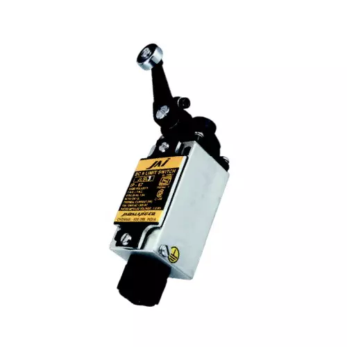 JAIBALAJI BC9 Series Oil Tight Limit Switch With Roller Lever 50 mm Length 1 NO + 1 NC Contact, JLSL 3