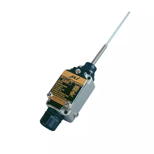 JAIBALAJI BC9 ‘T’ Series Oil Tight Limit Switch With Cat Whisker Nylon Rod 1 NO + 1 NC Contact, JLSNCW