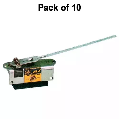 jai-balaji-precision-limit-switch-with-6-inch150-mm-long-lever-2no2nc-contact-600-v-ac-insulation-voltage-15-amp-thermal-current-jo2sill-pack-of-10