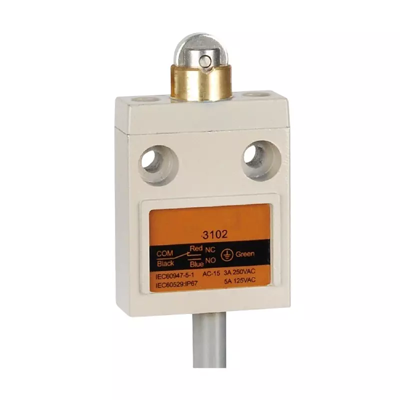 Sibass Electric SE-3SE3 Type Limit Switch Roller Plunger and CE Mark, SE-3102 (Pack of 20)