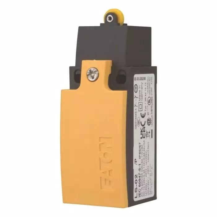 EATON LS Series Roller Switch, 2NC, IP66, IP67, 2NC, 400 V AC ac Max, 6A Max, 115410 LS-02/P