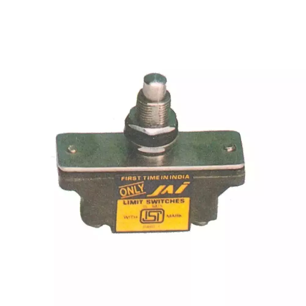 Jai Balaji Precision Limit Switch with Top Push Button 2NO+2NC Contact 600 V AC Insulation Voltage 15 Amp Thermal Current, JO2TPB (Pack of 10)