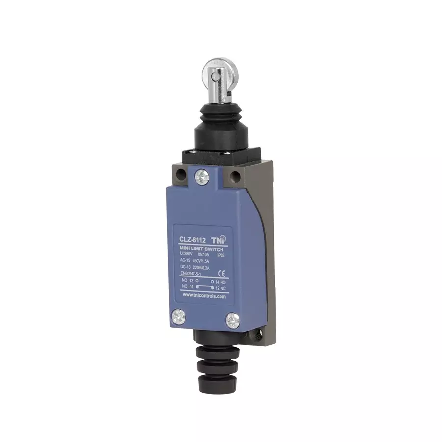 TNI Roller Plug Column Limit Switch Aluminium Base and High Grade ABS Cover and 900 g Operating Force, CLZ-8112