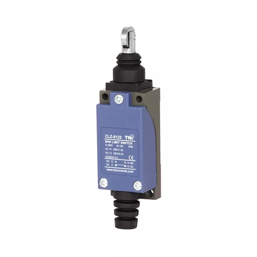 TNI Cross Roller Plug Column Limit Switch Aluminium Base and High Grade ABS Cover and 900 g Operating Force, CLZ-8122