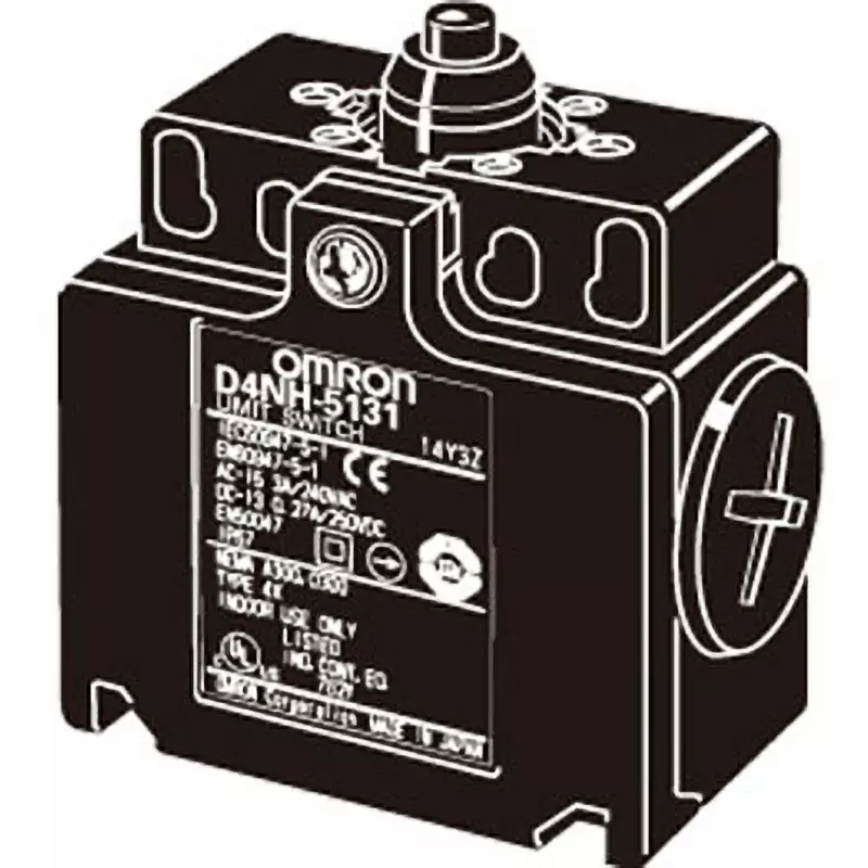 Omron Safety Limit Switch Compact Type 2-Contact Series With Direct Opening Operation, D4N-6231