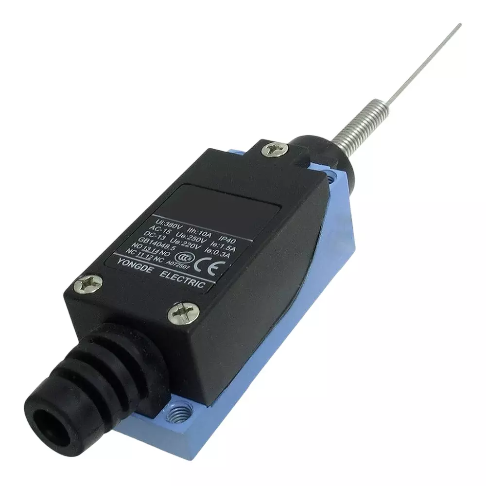 Sibass Electric SE-ME-A Type Limit Switch Metal Body Spring Arm(Flexible Rod) and CE Mark, SE-8169 (Pack of 100)