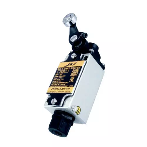JAIBALAJI BC9 Series Oil Tight Limit Switch With Roller Lever 38 mm Length 1 NO + 1 NC Contact, JLSL 1