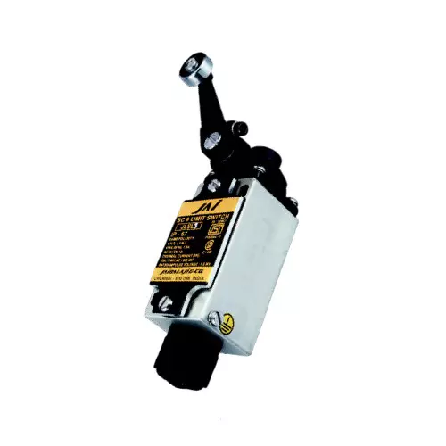 JAIBALAJI BC9 Series Oil Tight Limit Switch With Roller Lever 64 mm Length 1 NO + 1 NC Contact, JLSL 4