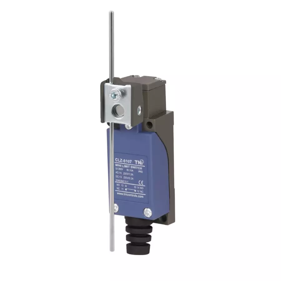 TNI Adjustable Lever Limit Switch Aluminium Base and High Grade ABS Cover and 750 g Operating Force, CLZ-8107