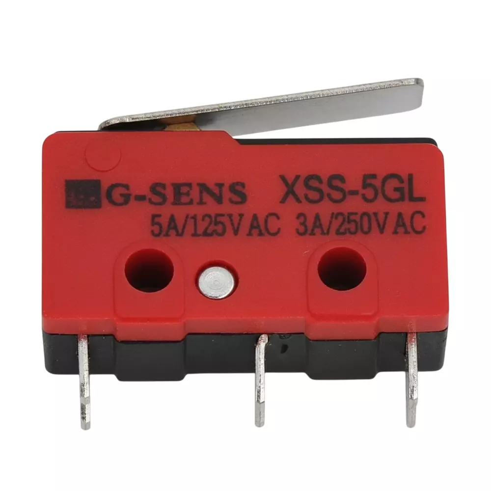 G-SENS Sub-Minature Micro Switch Pivot Handle Type XSS Series 15 Amp, XSS-5GL